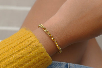 Rope Twisted Slider Bracelet