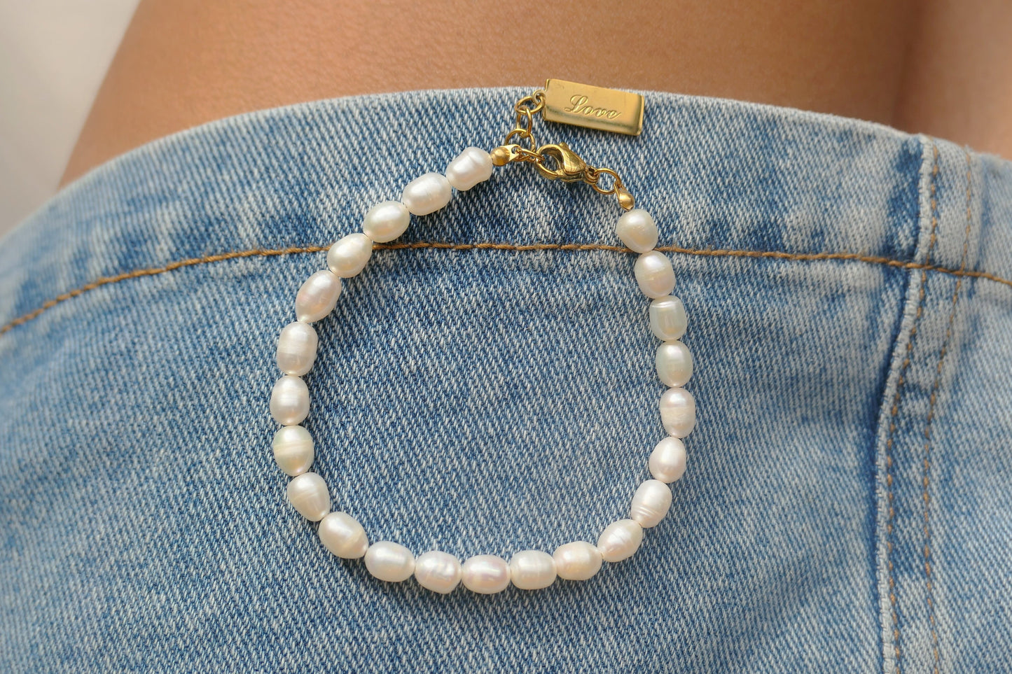 Pearl Beaded Bracelet