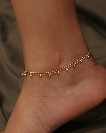 Ball Beaded Anklet