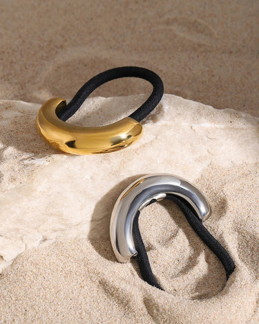 Smooth Glossy Hair Tie Cuff