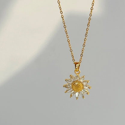 Sunflower Necklace