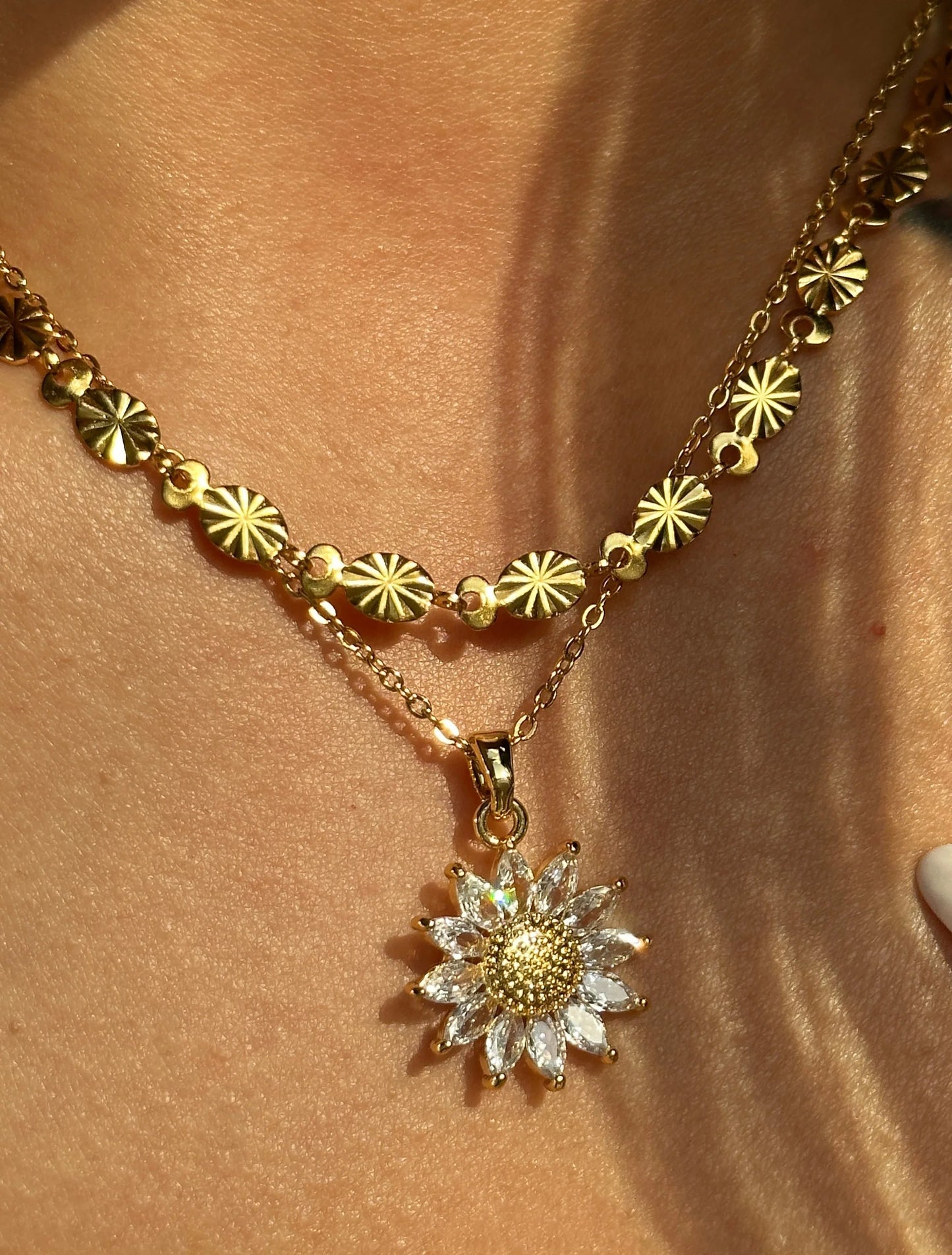 Sunflower Necklace