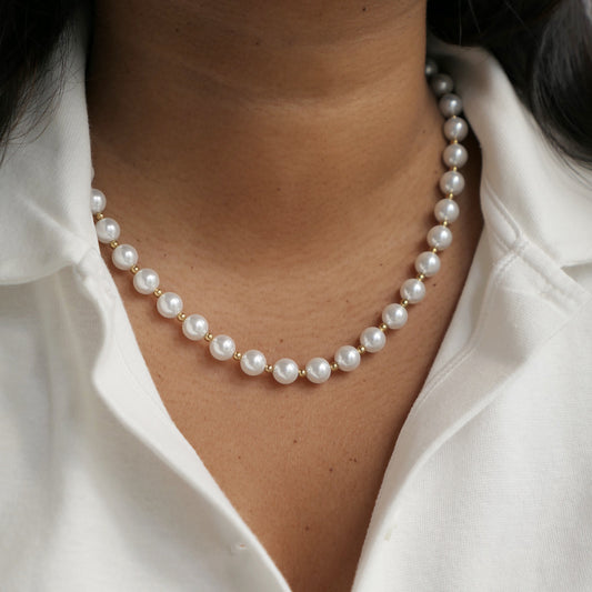 Pearl Beaded Choker