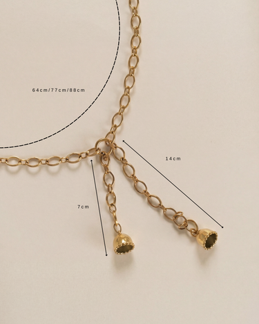 Anaya Jhumka Waist Chain