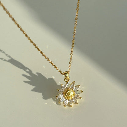 Sunflower Necklace