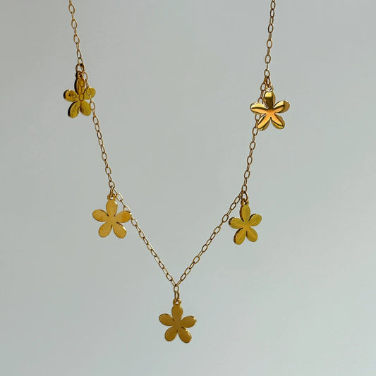 Daisy Charms Necklace