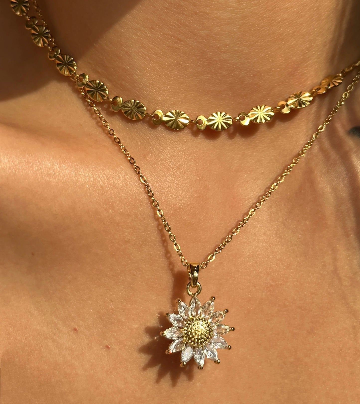 Sunflower Necklace