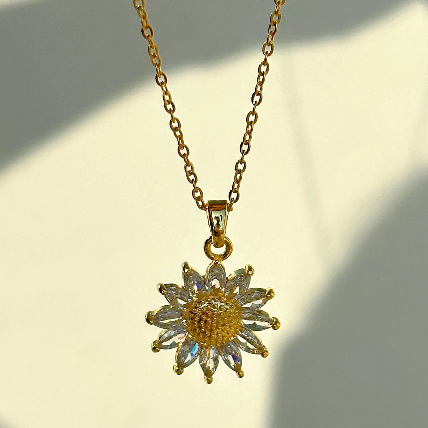 Sunflower Necklace