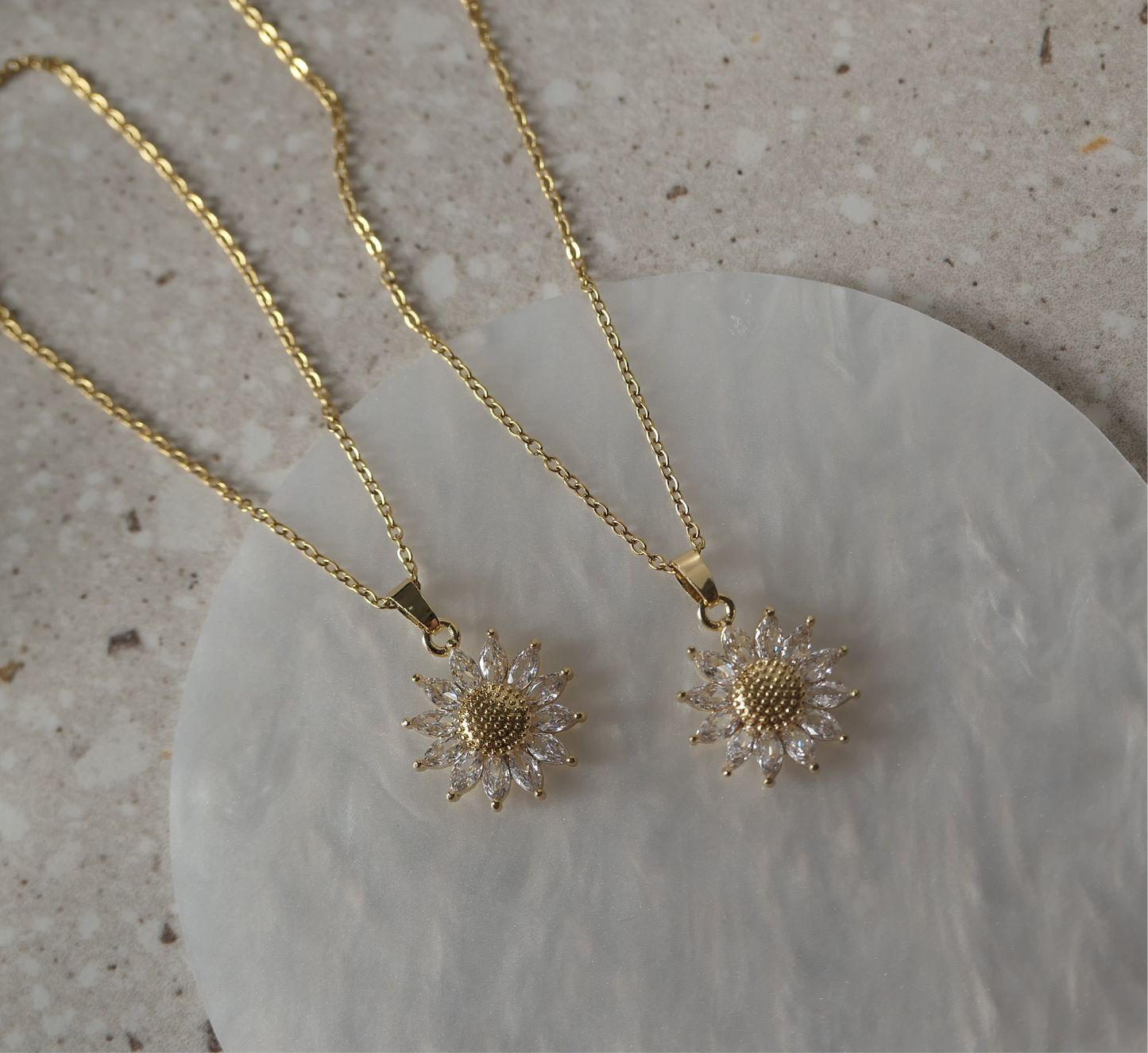 Sunflower Necklace