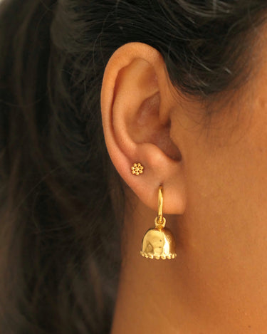 Round Cluster Flatback Stud
