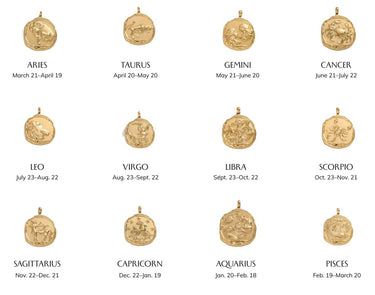 Bundle 2 Jhumka Bag Charm - Heart chain & Zodiac