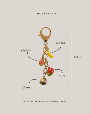 Bundle 1 Tropical Fruits Bag Charm