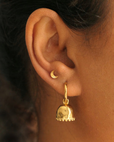 Moon Flatback Stud