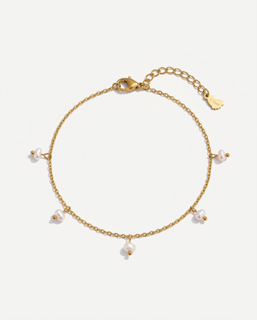 Dainty Pearl Anklet