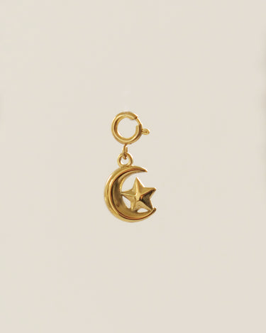 Star + Moon Charm