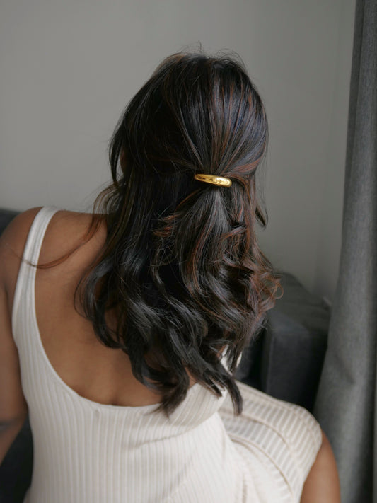 Smooth Glossy Hair Tie Cuff