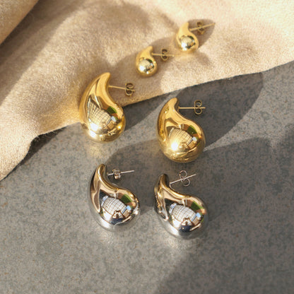 Chunky Teardrop Earrings