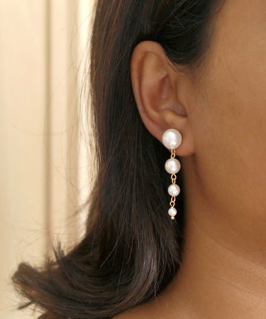 Pearl Cascade Stud