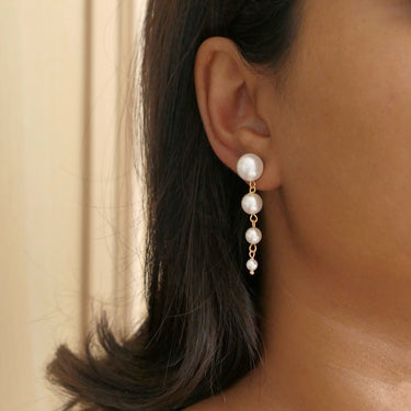 Pearl Cascade Stud