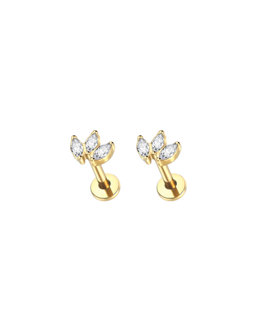 Mini Lotus Studs