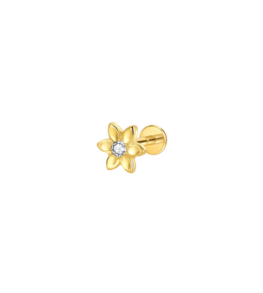 Flower Flatback Stud