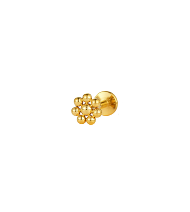 Round Cluster Flatback Stud
