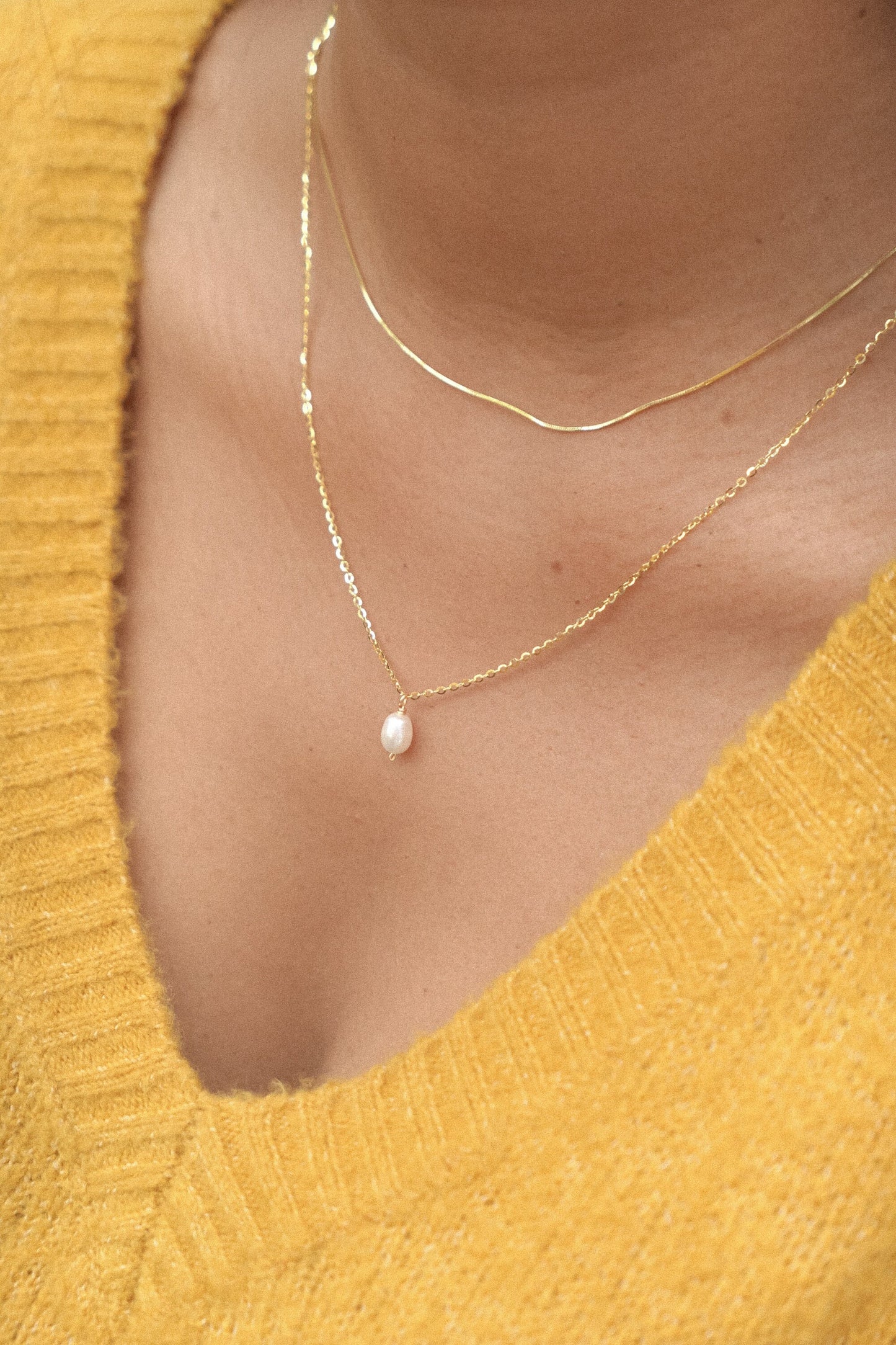 Pearl Pendant Necklace