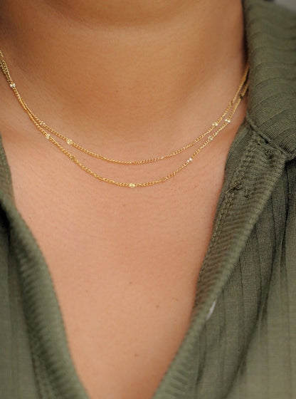 Layered Dainty Necklace