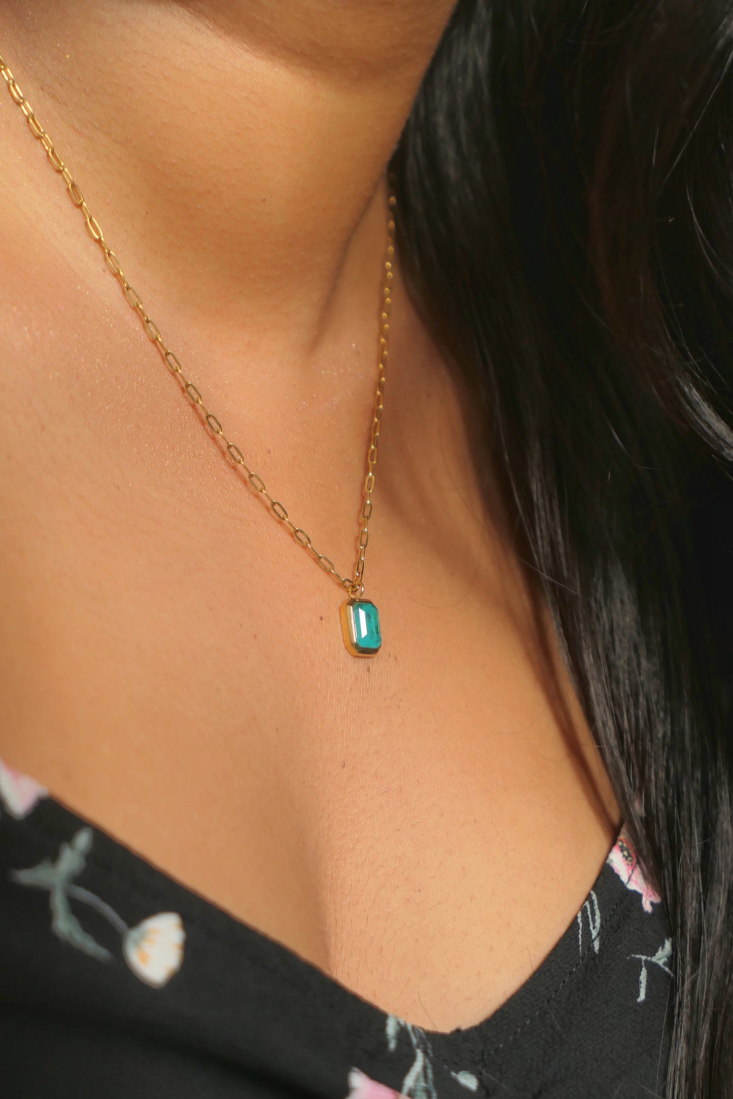 Turquoise Pendant Necklace